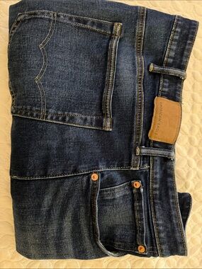 American Eagle Outfitters Men’s Dark Blue Slim Straight Jeans